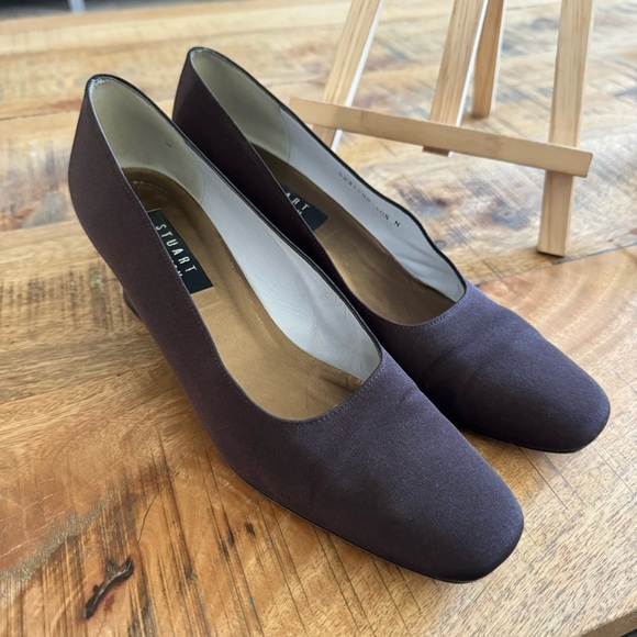 STUART WEITZMAN Classic Chocolate Brown Pumps Heels Size 10.5 - Picture 11 of 14